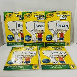 Lot Of 5 Packs Of Crayola Creative Classroom Desk Topper Kids Dreamtivity
